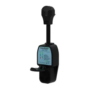 Surge Guard Overspanningsbeveiliger Op Instapniveau Met Verbeterde Intelligentie 30a Zwart