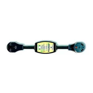 Surge Guard Draagbare Overspanningsbeveiliging Op Instapniveau 30a 120v Zwart