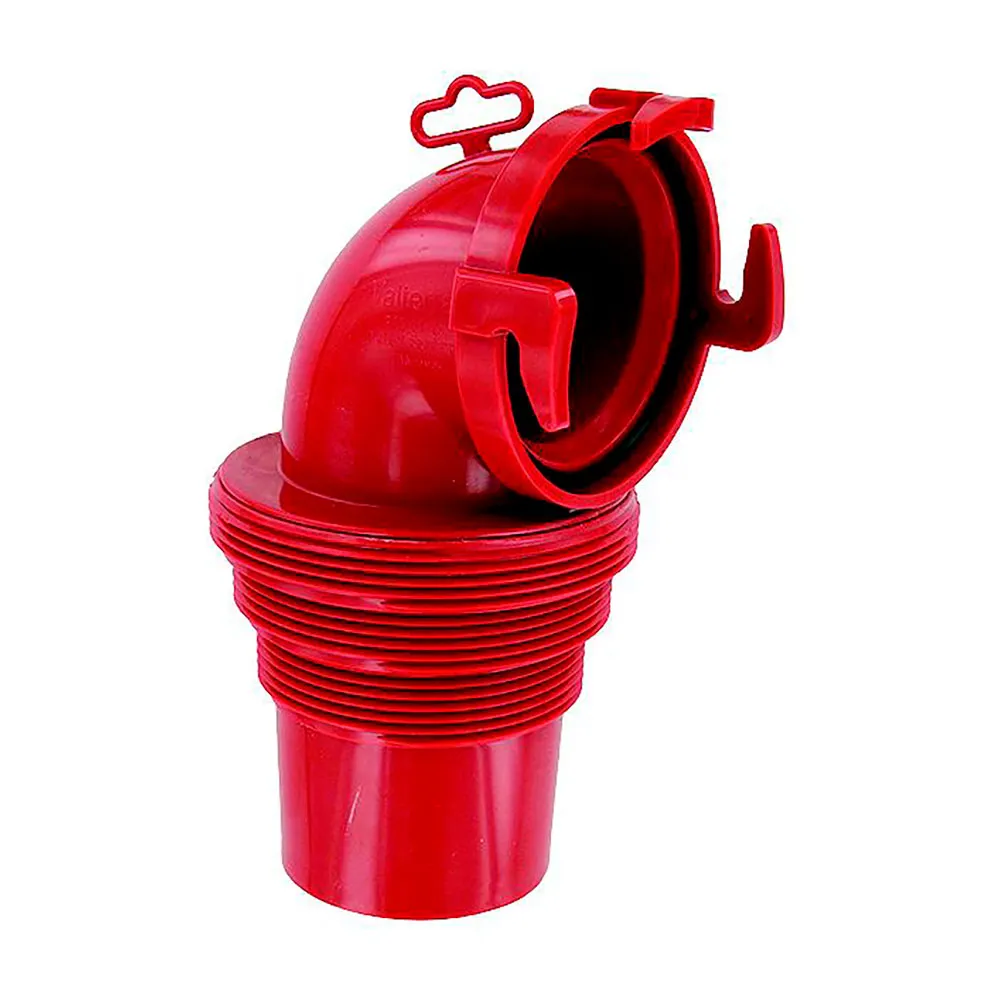 Valterra Ez Coupler Sanitaire Rioolconnector Van 90º Rood
