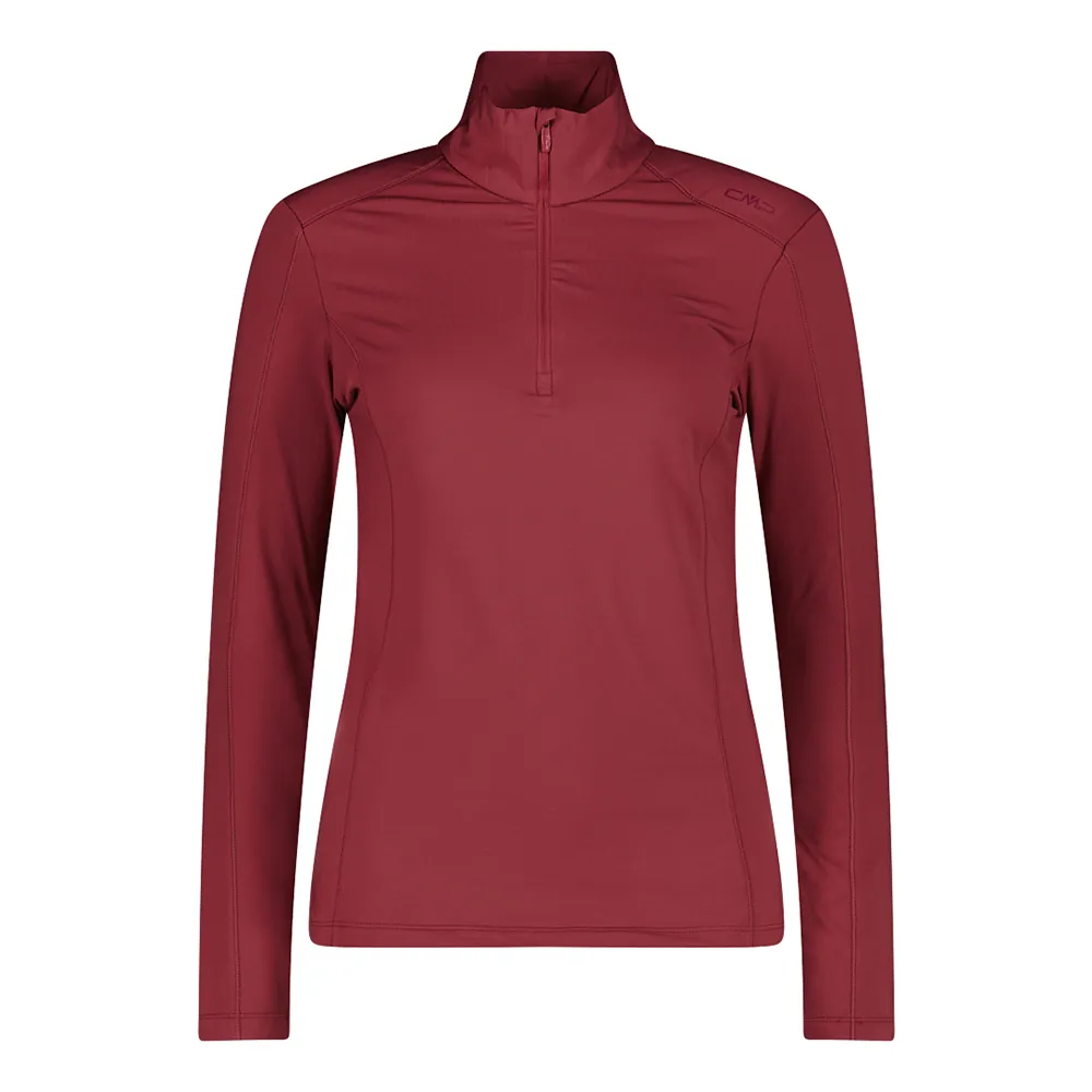 Cmp 30l1086 Fleece Met Halve Rits Peony