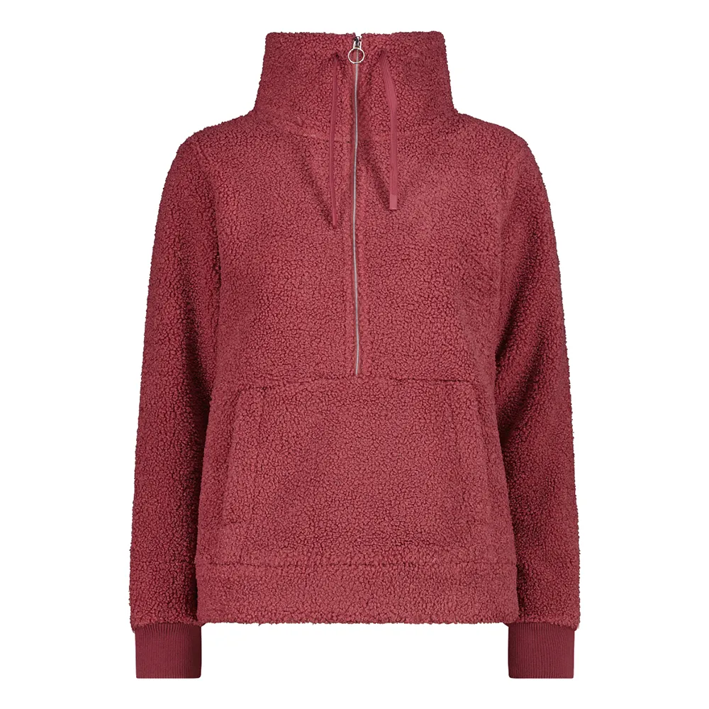 Cmp 32p3806 Sweatshirt Met Halve Rits Peony
