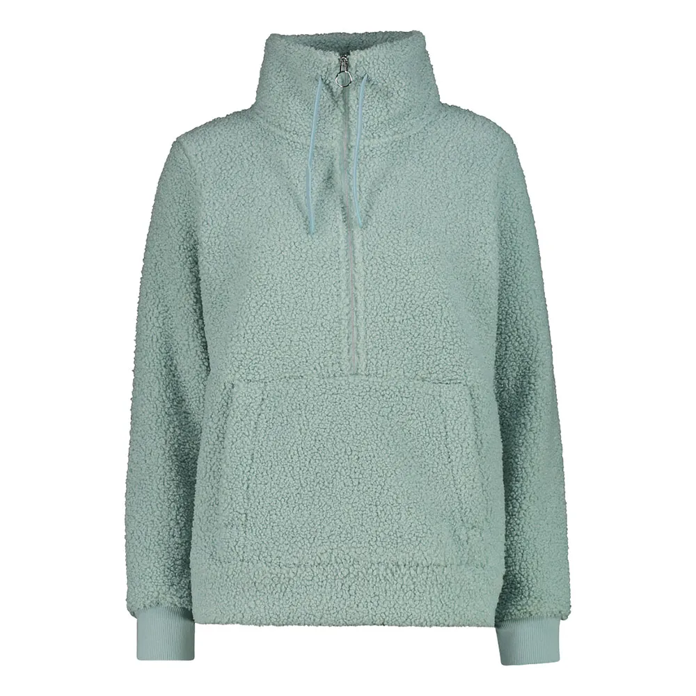 Cmp 32p3806 Sweatshirt Met Halve Rits Jade