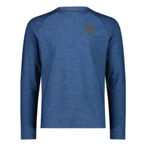 Cmp 33n2217 T-shirt Met Lange Mouwen Bluestone Melange