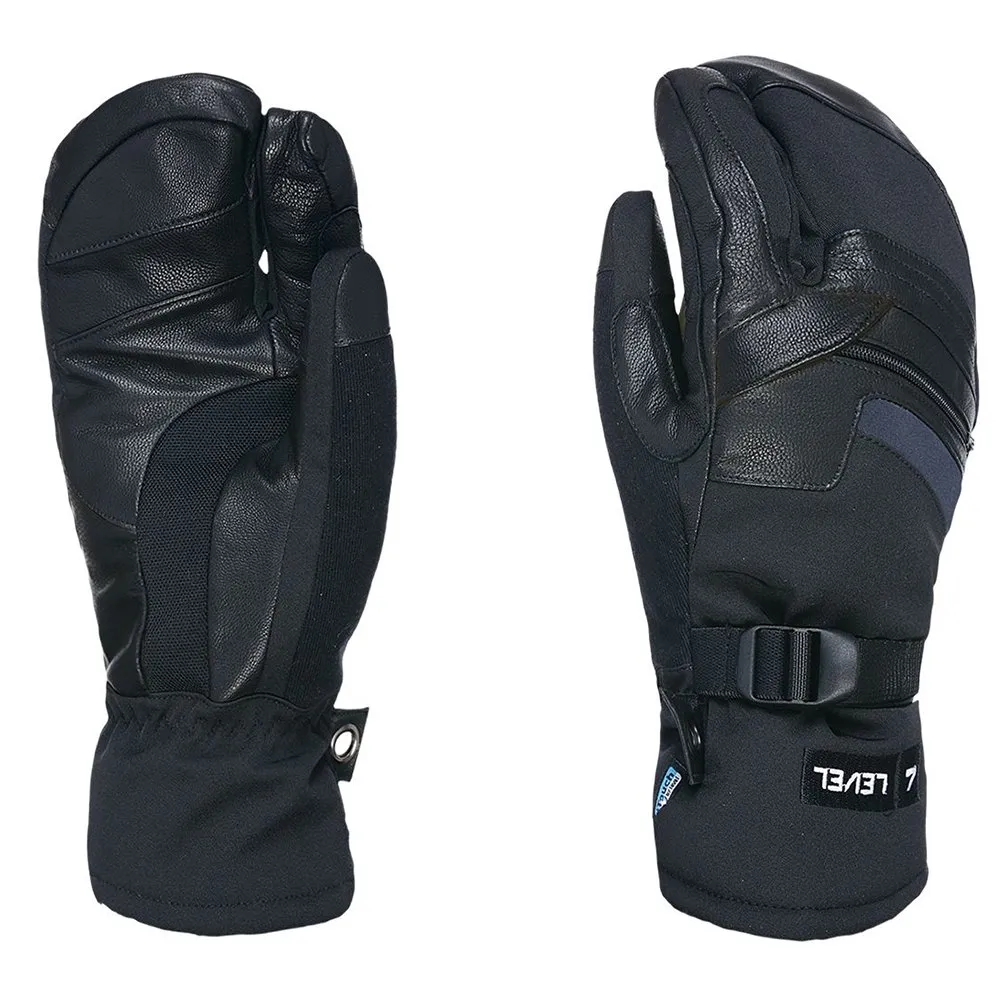 Level Ranger Trigger Leather Handschoenen Zwart