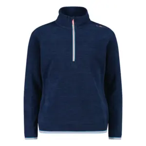 Cmp 34g4785 Sweatshirt Met Halve Rits Blauw