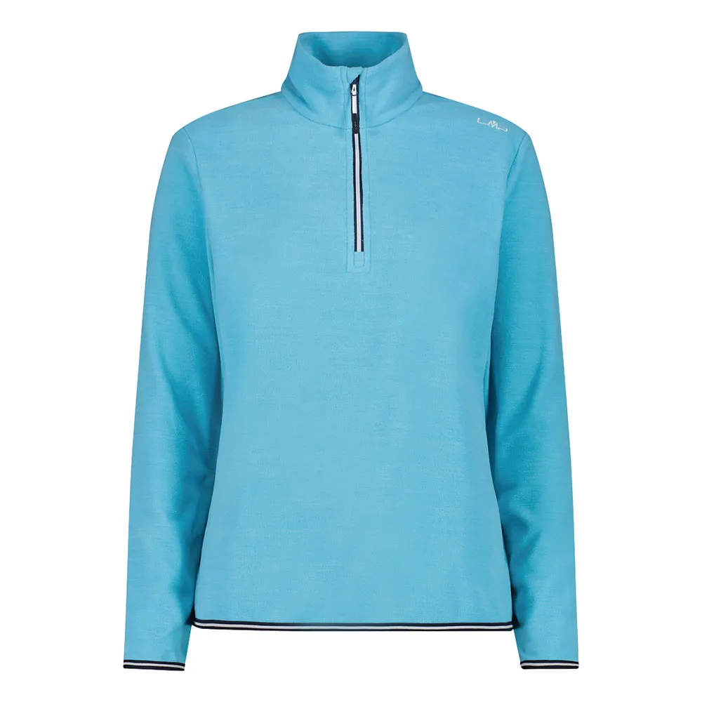 Cmp 34g4786 Sweatshirt Met Halve Rits Mel Topaz.