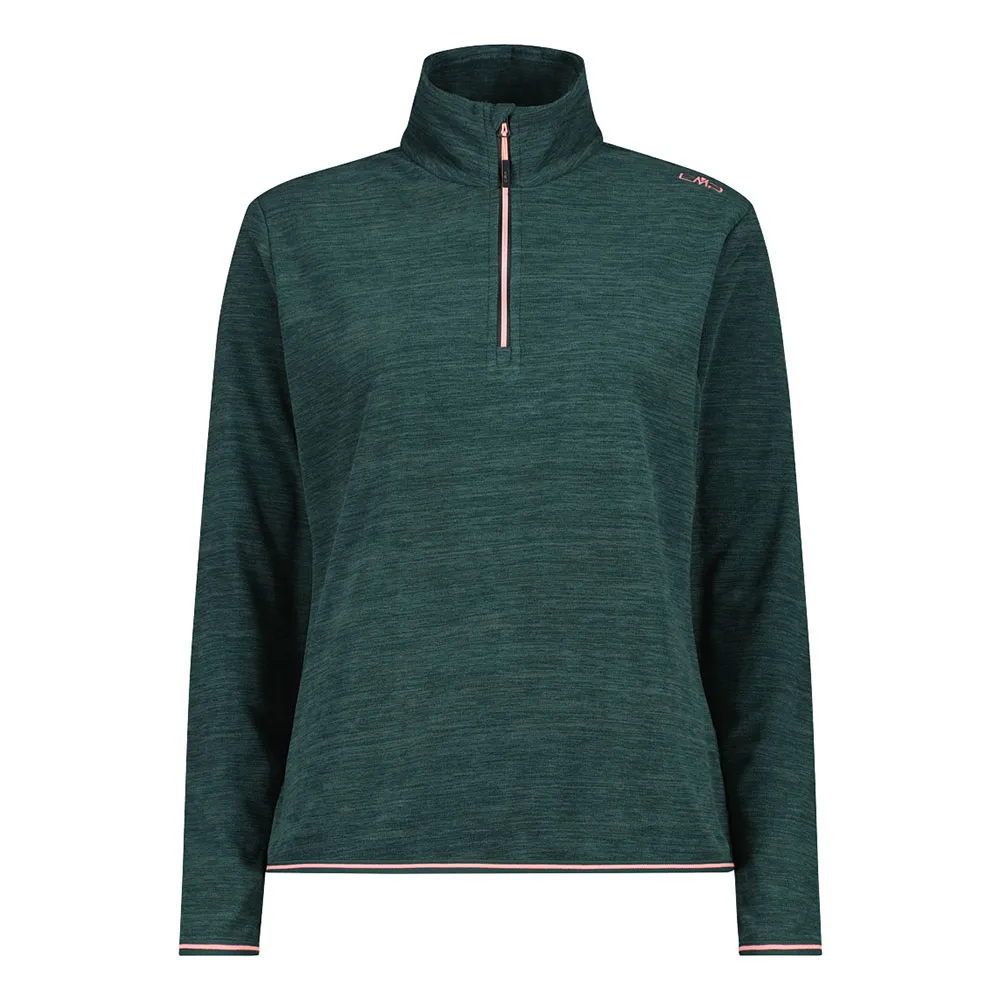 Cmp 34g4786 Sweatshirt Met Halve Rits Groen