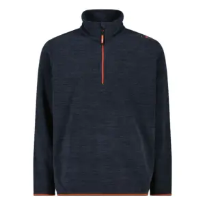 Cmp 34g4894 Sweatshirt Met Halve Rits Antraciet