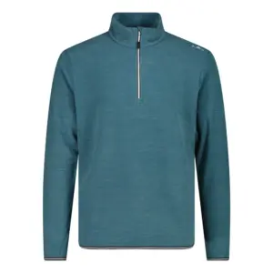 Cmp 34g4897 Sweatshirt Met Halve Rits Nile Mel.