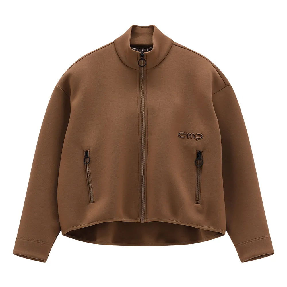 Cmp 35d4906 Sweatshirt Met Rits Biscuit