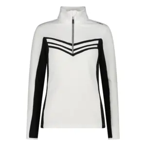 Cmp 35e0636 Sweatshirt Met Halve Rits Wit