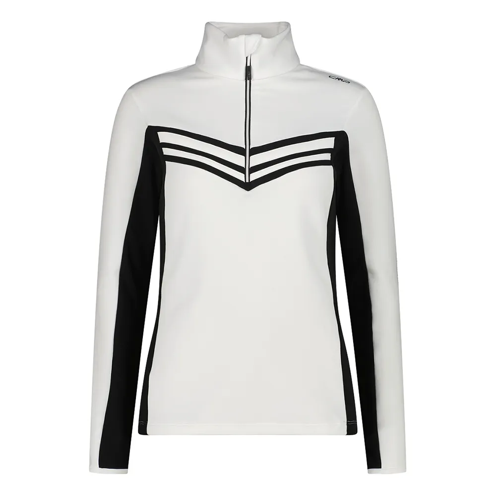 Cmp 35e0636 Sweatshirt Met Halve Rits Wit