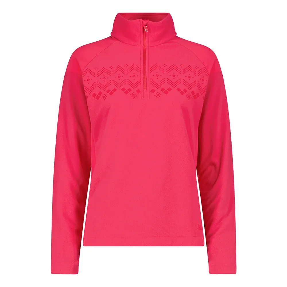 Cmp 35g0446 Sweatshirt Met Halve Rits Roze