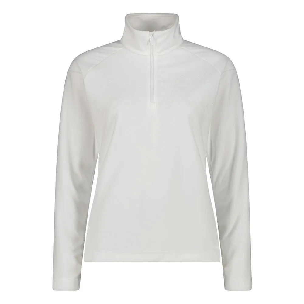 Cmp 35g0446 Sweatshirt Met Halve Rits Wit