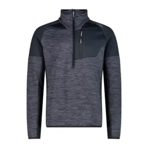 Cmp 35g3057 Sweatshirt Met Halve Rits Antraciet
