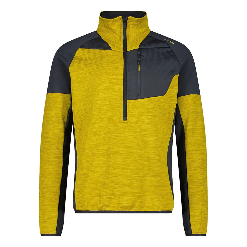 Cmp 35g3057 Sweatshirt Met Halve Rits Groen