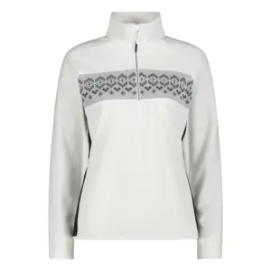 Cmp 35j0456 Fleece Met Halve Rits Wit