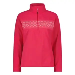 Cmp 35j0456 Fleece Met Halve Rits Roze