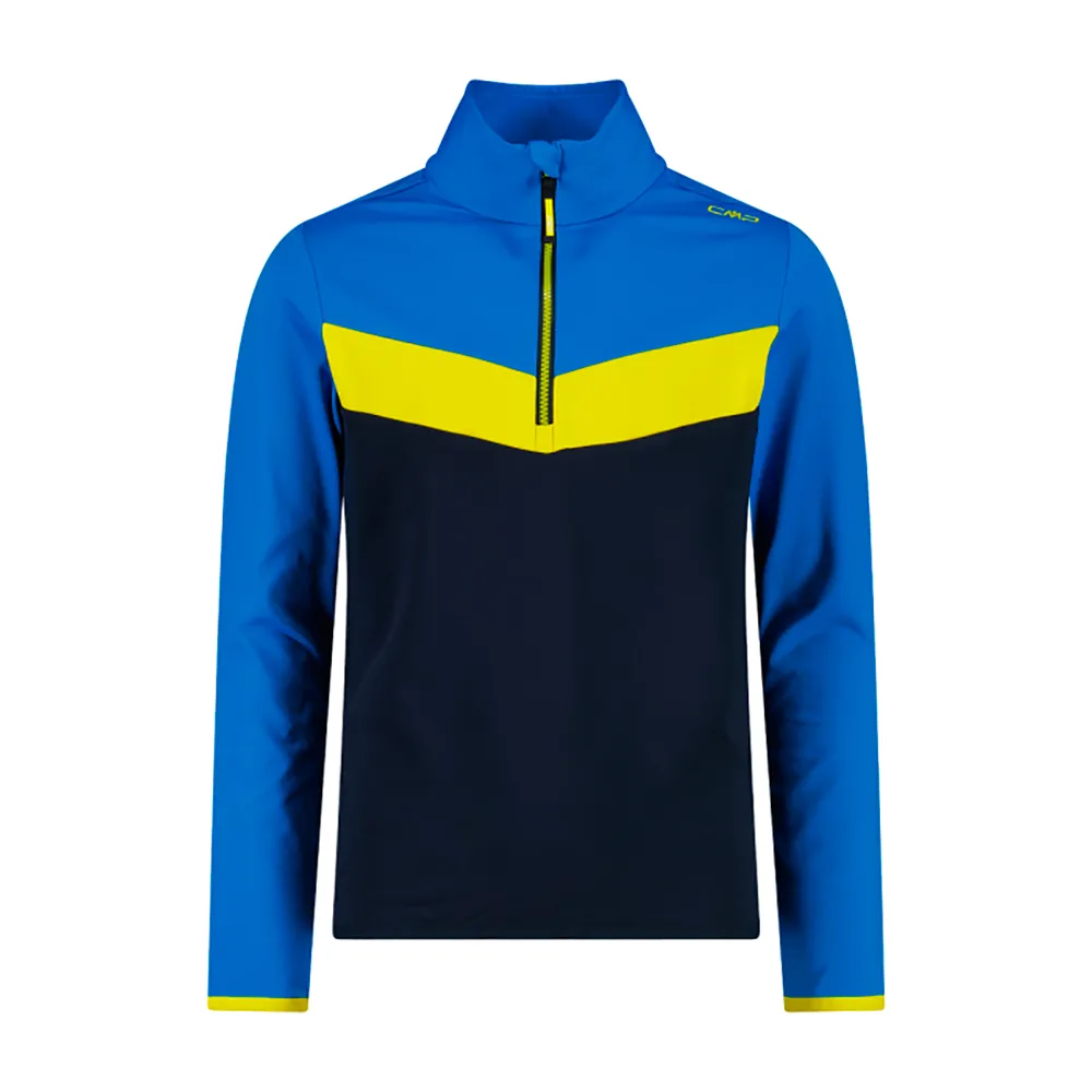 Cmp 35l0574 Sweatshirt Met Halve Rits Zwart