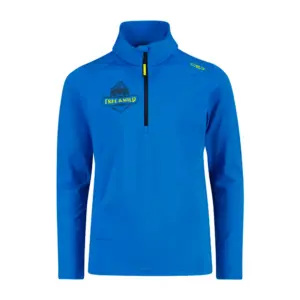 Cmp 35l0594 Sweatshirt Met Halve Rits Blauw