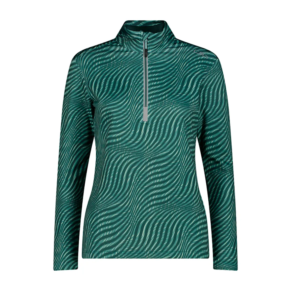 Cmp 35l2996 Sweatshirt Met Halve Rits Groen