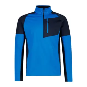 Cmp 35l3147 Sweatshirt Met Halve Rits Blauw
