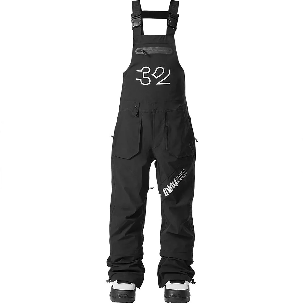 Thirtytwo Basement Bib Broek Zwart