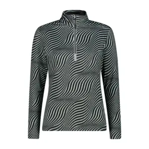 Cmp 35l2996 Sweatshirt Met Halve Rits Antraciet