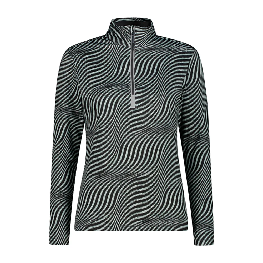 Cmp 35l2996 Sweatshirt Met Halve Rits Antraciet
