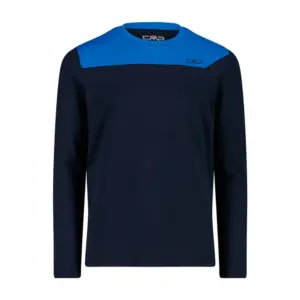 Cmp 35n3234 T-shirt Met Lange Mouwen Blauw