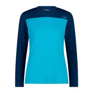 Cmp 35n3016 T-shirt Met Lange Mouwen Topaz