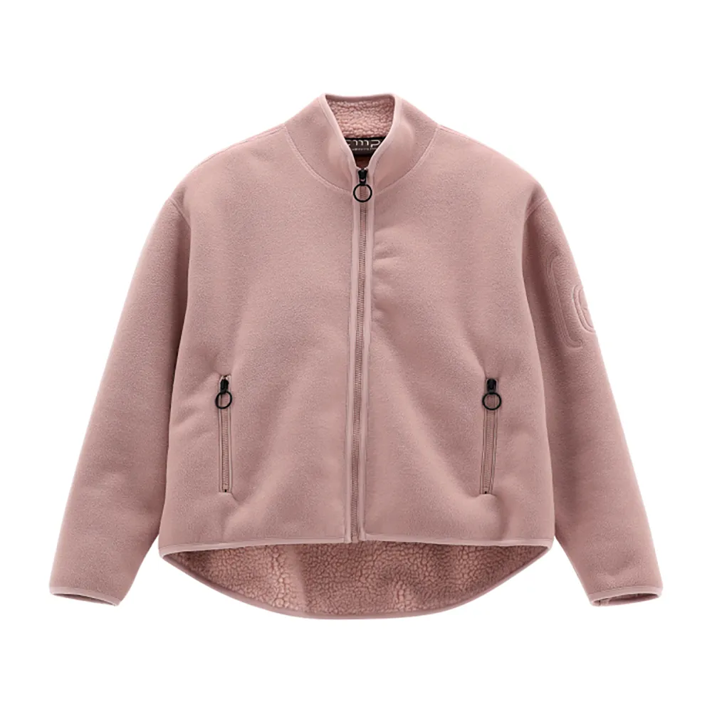 Cmp 35p4636 Sweatshirt Met Rits Rose Dust