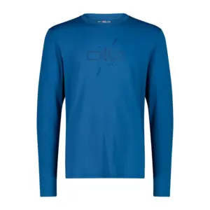 Cmp 35n4137 T-shirt Met Lange Mouwen Bluestone