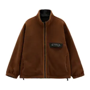 Cmp 35p4787 Sweatshirt Met Rits Tobacco