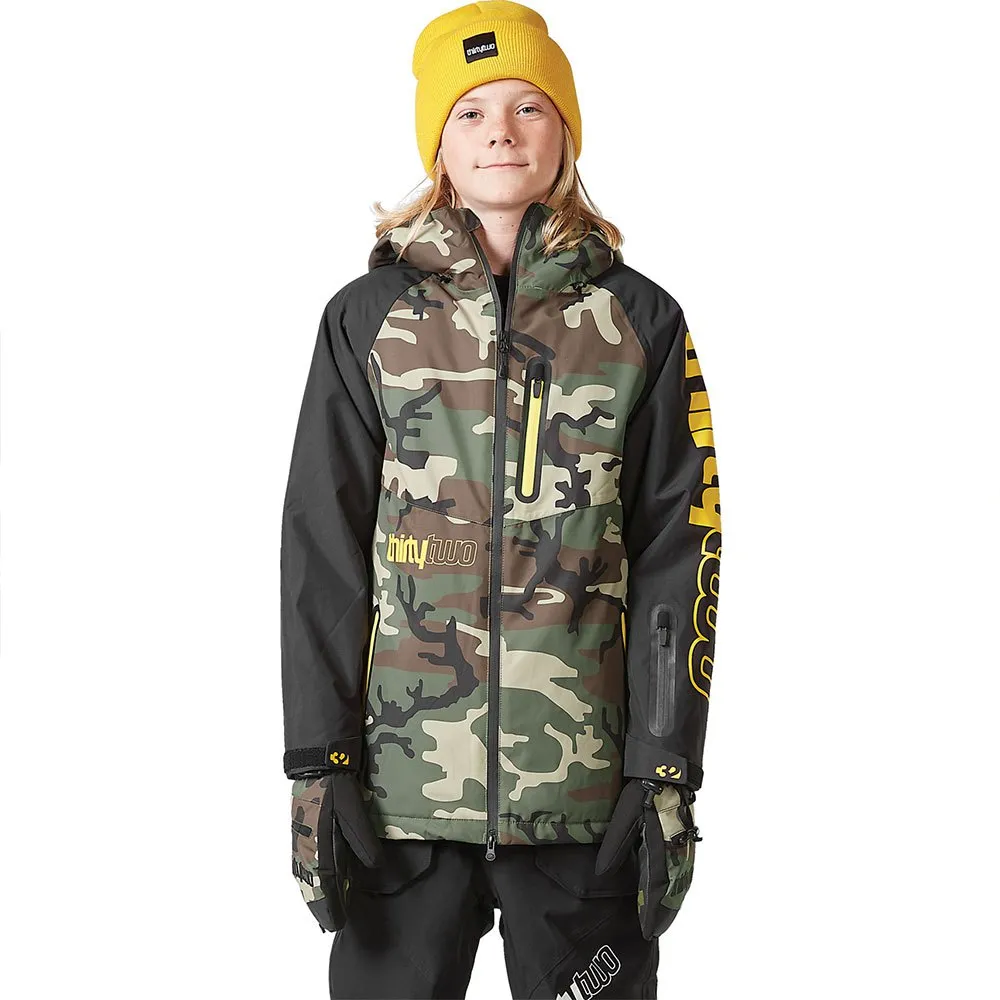 Thirtytwo Grasser Insulated Jas Zwart