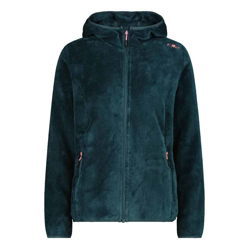 Cmp 38p1546 Fleece Met Kap Groen