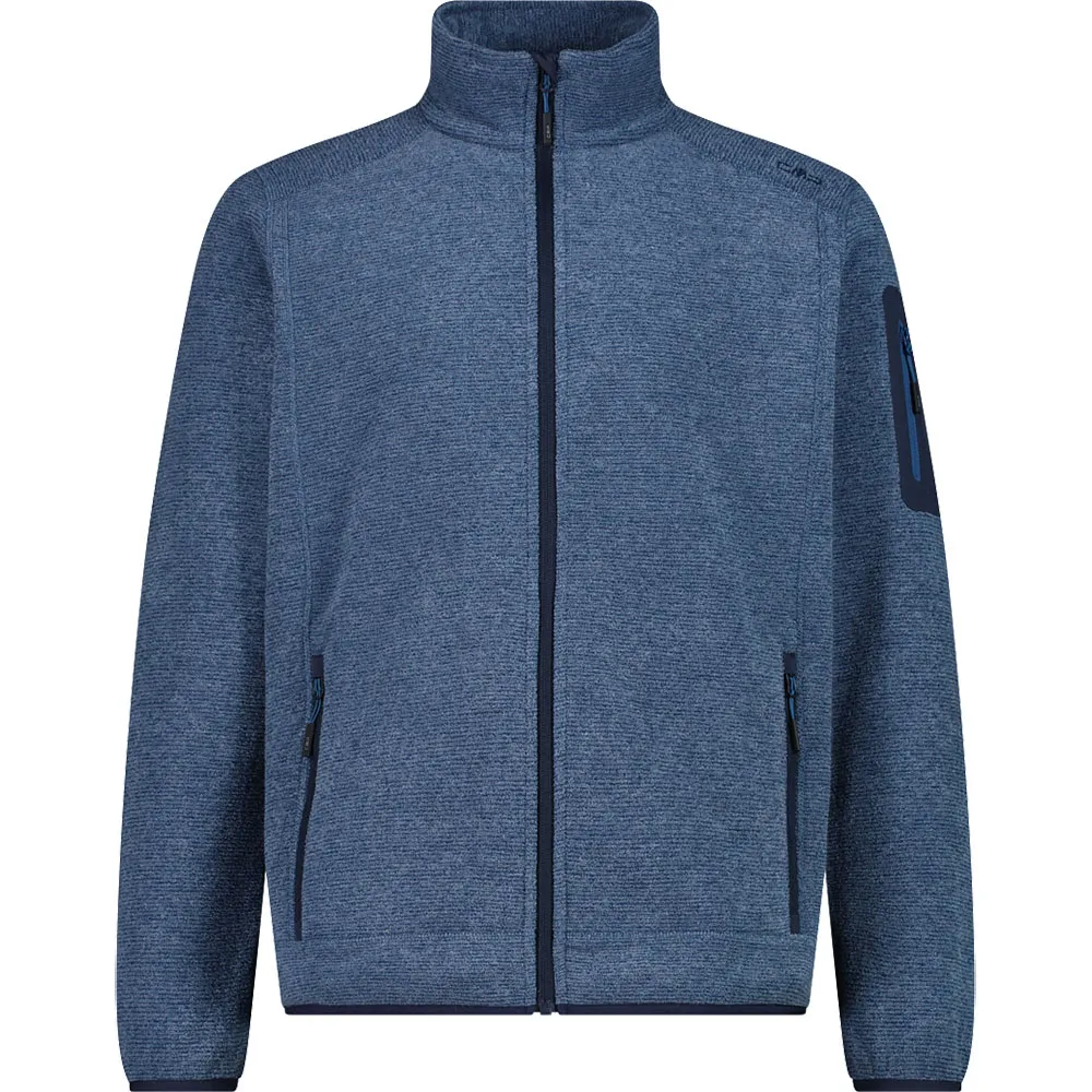 Cmp 3h60747a Sweatshirt Met Rits Blauw
