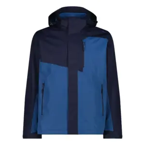 Cmp Zip Hood Detachable Inner 31z1587d Afneembare Jas Bblue / Blueestone