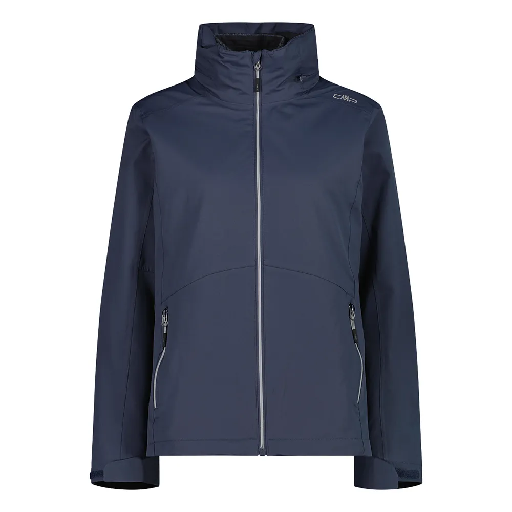 Cmp Zip Hood Detachable Inner 32z1436d Afneembare Jas Titanium