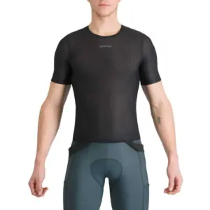 Sportful Winter Korte Mouwen Basislaag Zwart