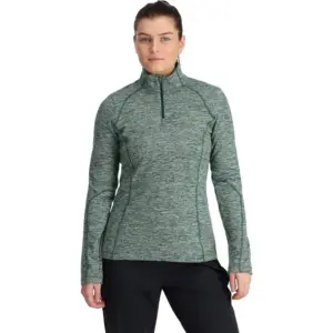 Spyder Accord Sweatshirt Met Halve Rits Groen