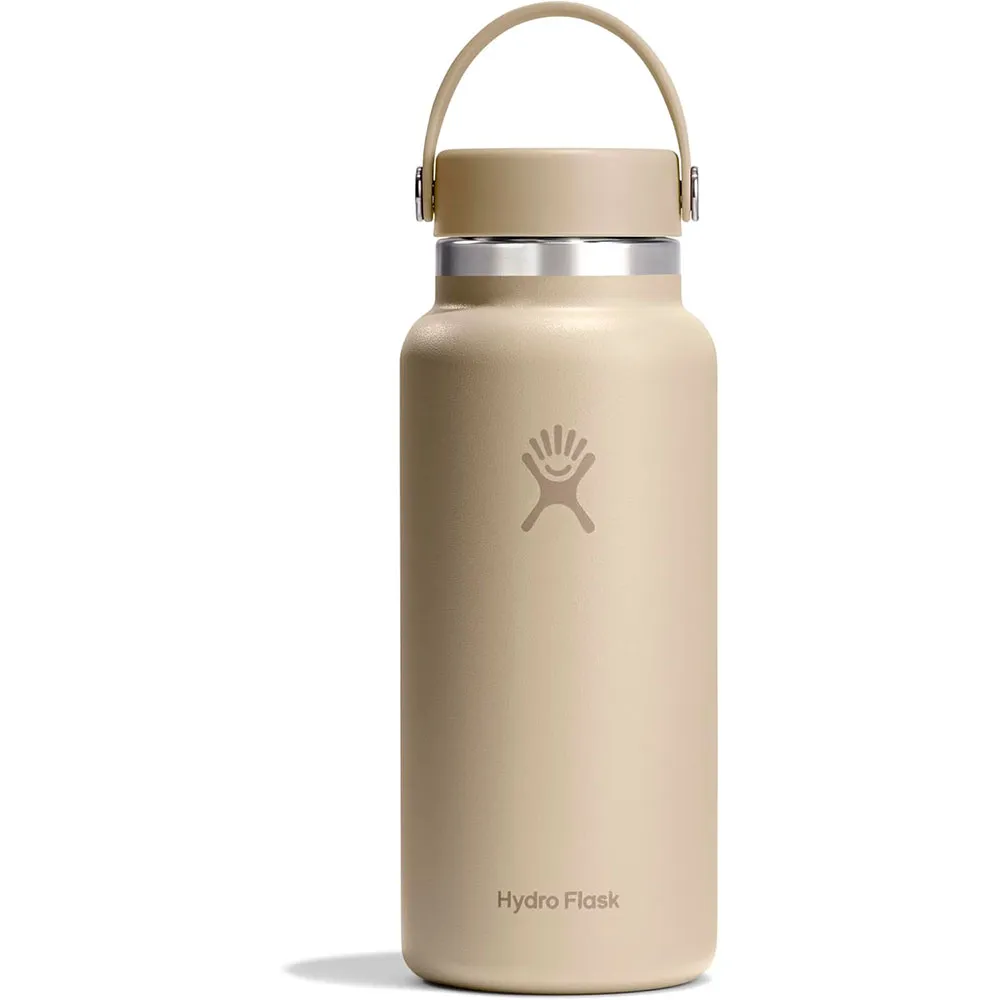 Hydro Flask Wide 947ml Thermosfles Oat / Flex Petje