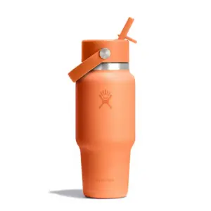 Hydro Flask Wide Flex Straw Travel 710ml Thermosfles Oranje