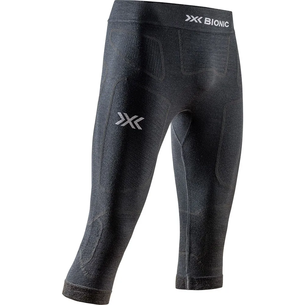 X-bionic Symbio Merino 3/4 Basislaag Broek Zwart
