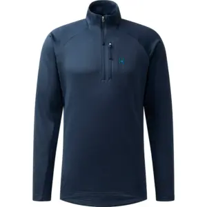 Haglofs Korp Mid Sweatshirt Met Halve Rits Blauw