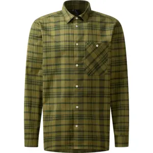 Haglofs Virke Flannel Overhemd Met Lange Mouwen Groen