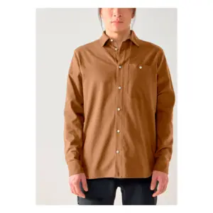 Haglofs Virke Flannel Overhemd Met Lange Mouwen Bruin