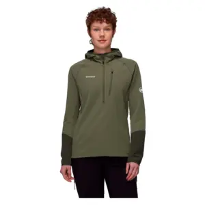 Mammut Madris Light Sweatshirt Met Halve Rits Marsh / Dark Marsh