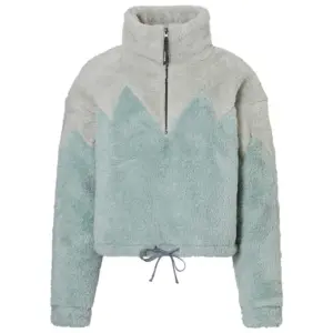 Rehall Lauren-r Fleece Met Halve Rits Stormy Sea