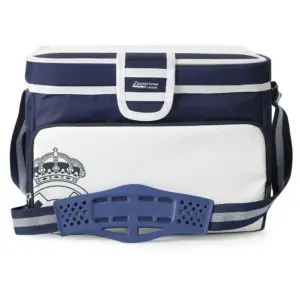 Real Madrid Hardbody® Zachte Draagbare Koeler 31.8×18.7×21.9 Cm Blauw